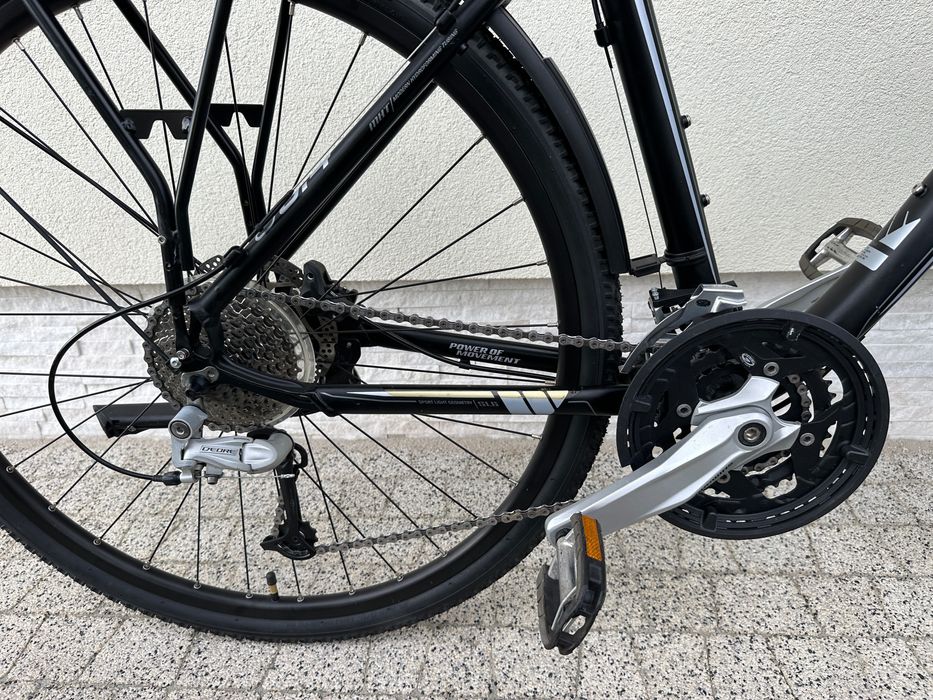 Rower WHEELER - crossowy, koła 28, ham hydrauliczne, Deore, amor