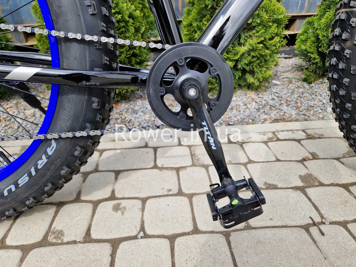 Акція! Велосипед фетбайк Cross Leopard 27.5х4.5" 2024 Рама-18" black
