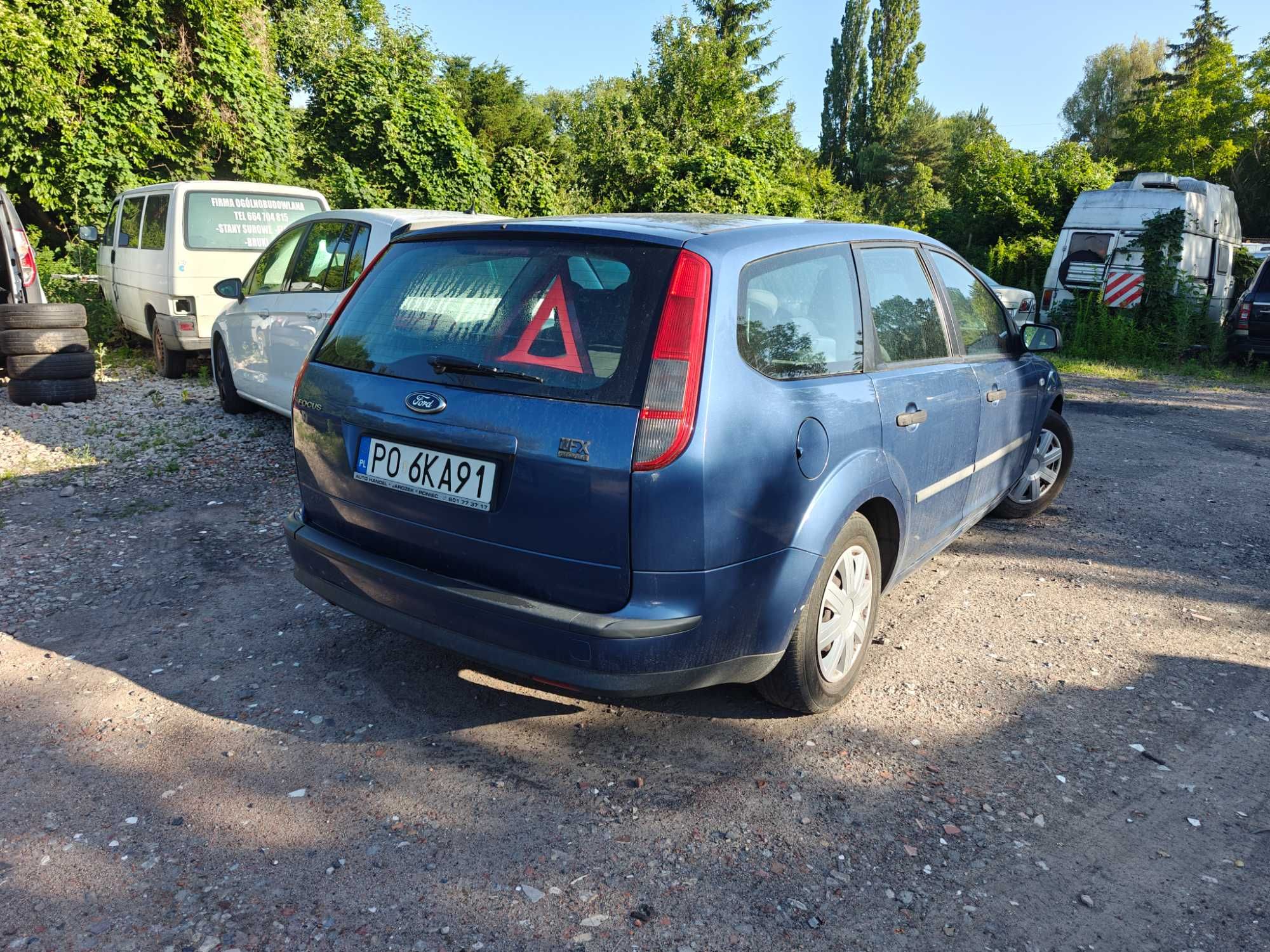 Ford Focus MK2 Kombi 2005 1.6 Benzyna + LPG - uszkodzony
