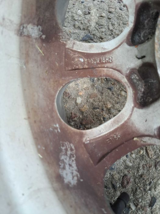 Felgi aluminiowe koła opony lato Mercedes A Klasa W168 kpl