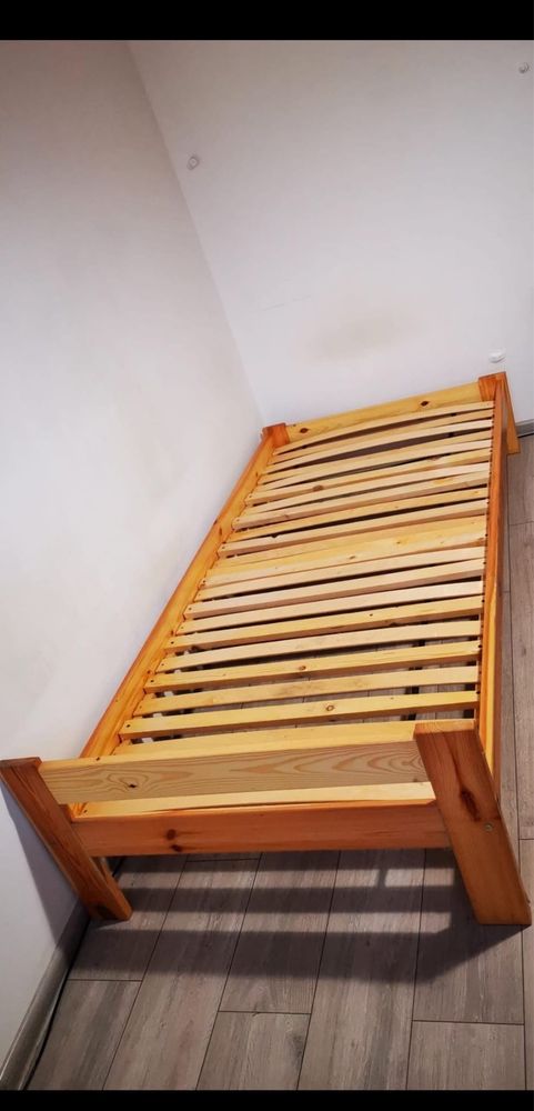 Drewniane łóżko 200x90cm