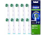 Oryginalne Końcowki ORAL-B CROSS ACTION 10 szt Niemcy