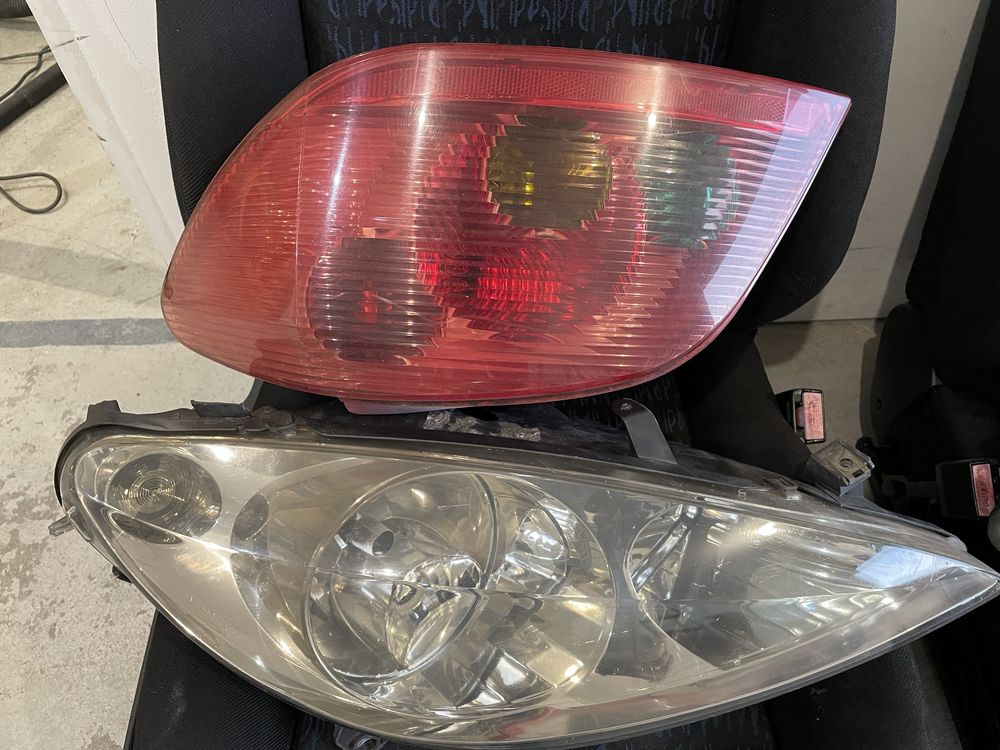 Opticas peugeot 307 farois traseiros dianteiros