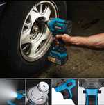 Chave de impacto com 1200n.m Torque, com 2 bateria de 588V