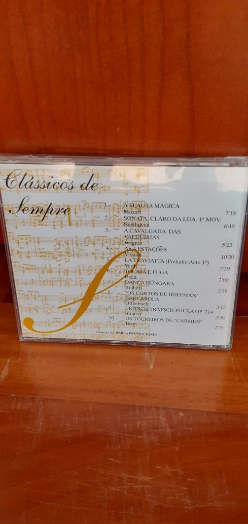 CD Músicas Classicas