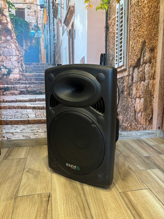 Przenośny głośnik przenośny Bluetooth/VHF 800 W Ibiza
