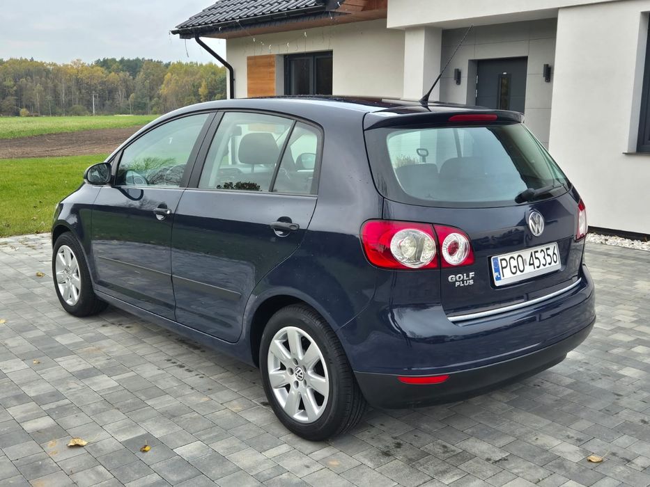 Volkswagen Golf Plus 1.4mpi 2008rok*klimatyzacja*nowe hamulce*rozrzad*