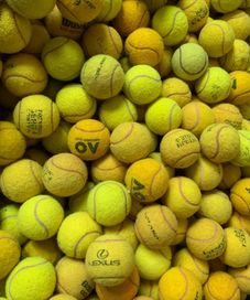 używane piłki tenisowe 30 piłek średni stan (1,85zł/piłka)