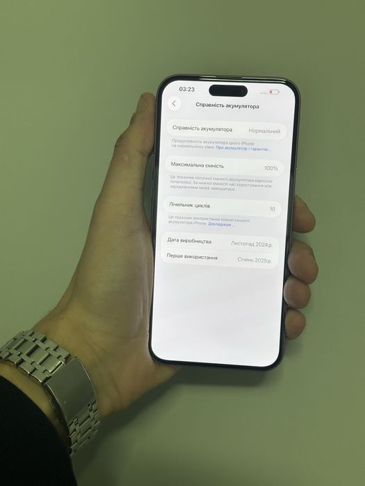 Вживаний Apple iPhone 16 Plus ( PINK ) 128GB