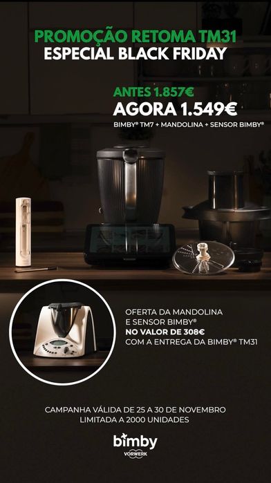 BIMBY TM7 NOVA - GARANTIA deFábrica Desde de 33,30 €  RETOMA TM31/TM5