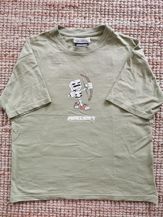 T-shirt koszulka chłopięca Zara Minecraft