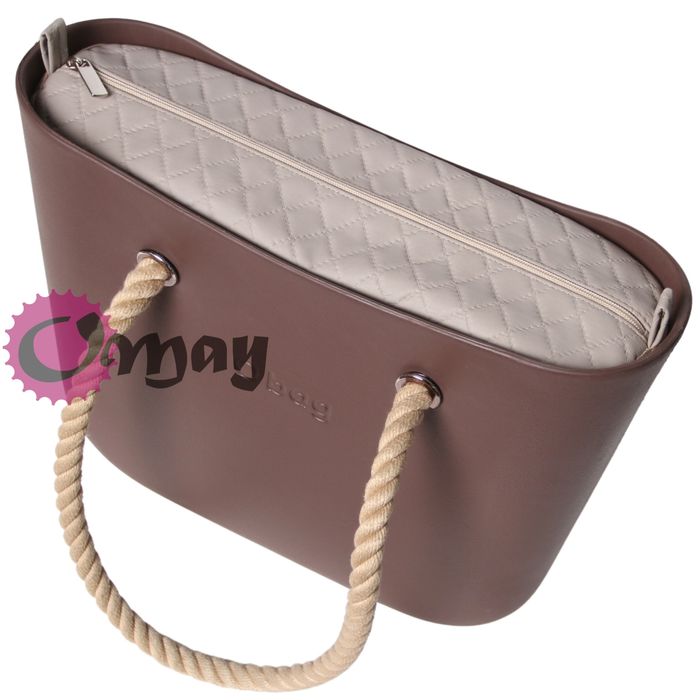 Piaskowy organizer OBAG STANDARD eko skóra pik skała PRZESZYCIA OMAY