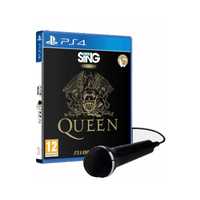 PS4 - Let's Sing Queen + 1 Microfone - Jogo Sony Playstation 4