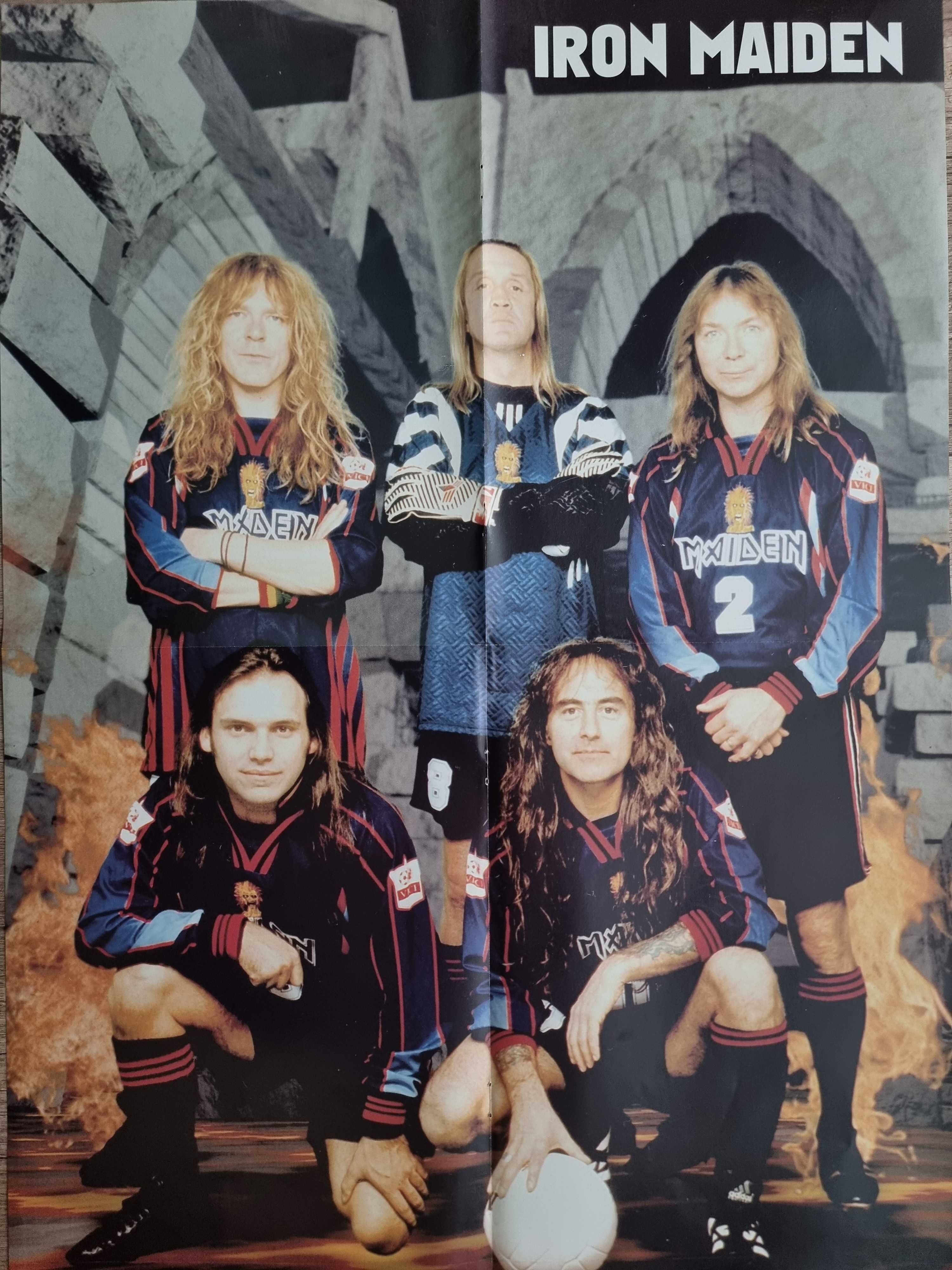 Metal Hammer 7/1998 Fear Factory, Plakaty: Iron Maiden i Mercyful Fate