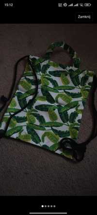 Worek/plecak zielony