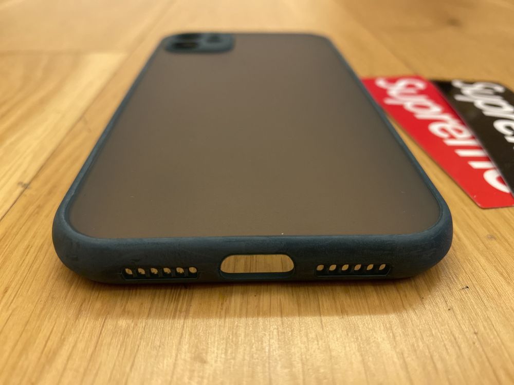 Case iphone 11 ciemno zielony etui pokrowiec supreme kraków