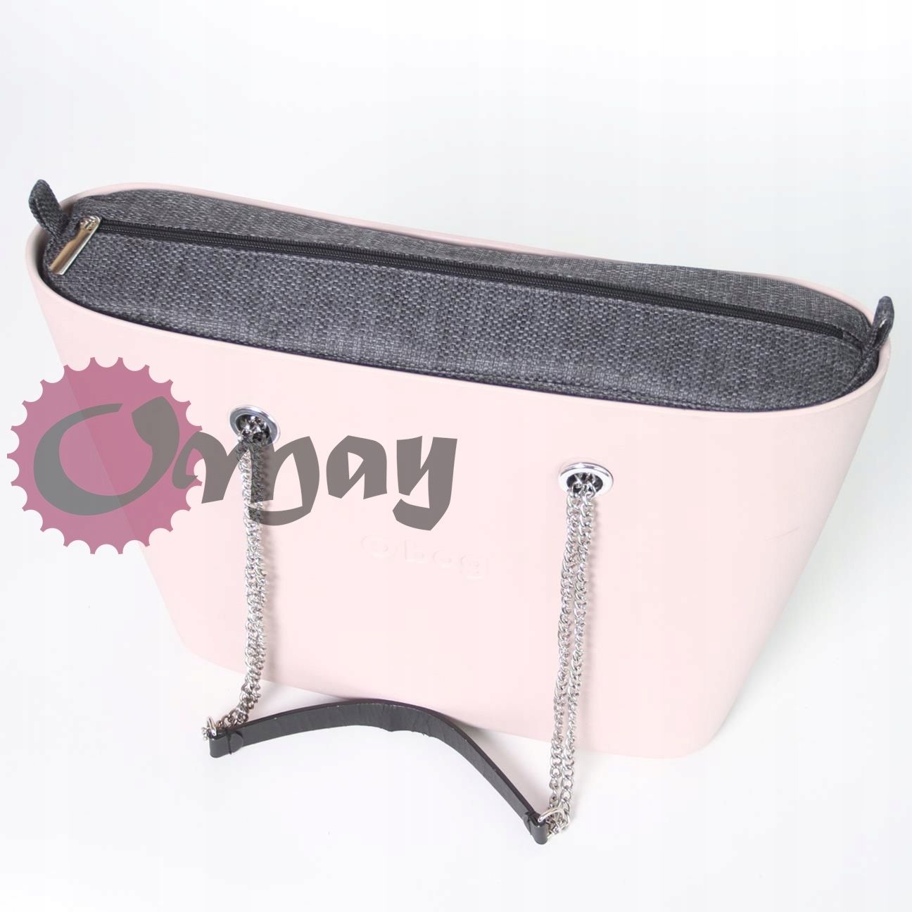 organizer OBAG URBAN grafitowa struktura 2 kieszenie VIP OMAY