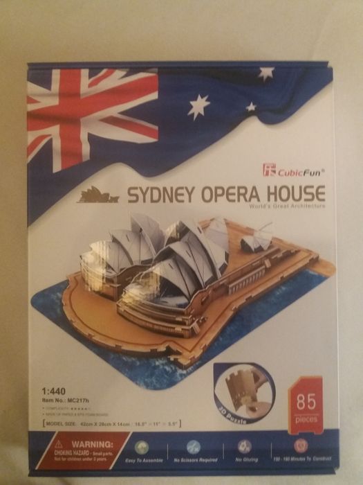 Puzzle 3D OPERA W SYDNEY na wakacje suuper!!!