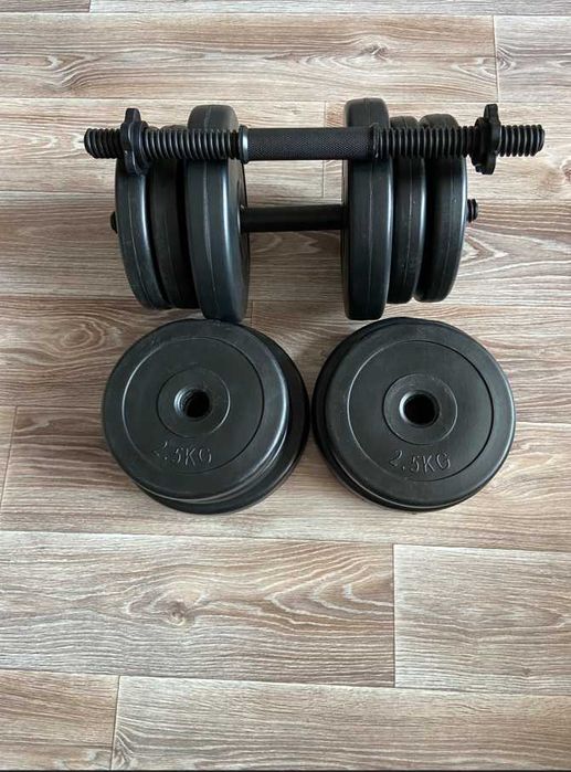 Гантелі розбірні 2 х 20 кг гантели новые разборные