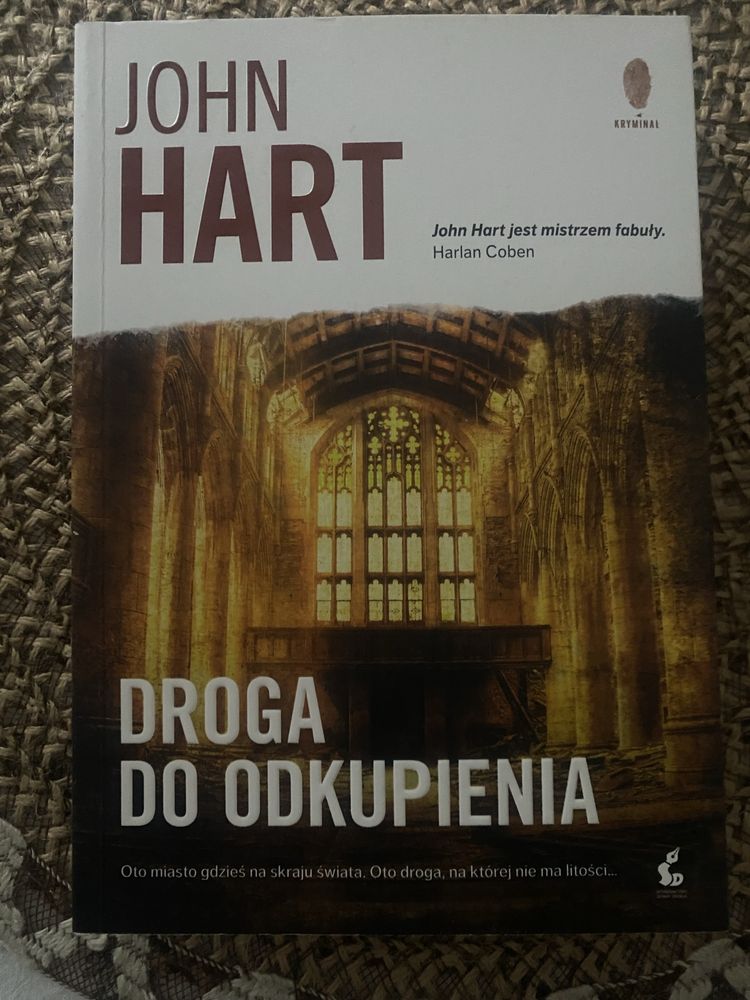 Książka. Kryminał "Droga do odkupienia" John Hart.