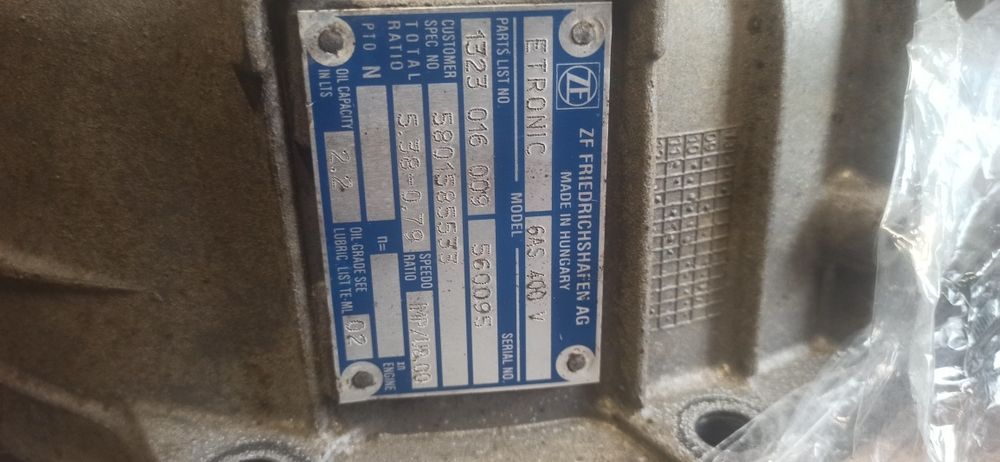 Skrzynia biegów Iveco daily 2.3 wysprzeglikkomputer automatyczna euro5