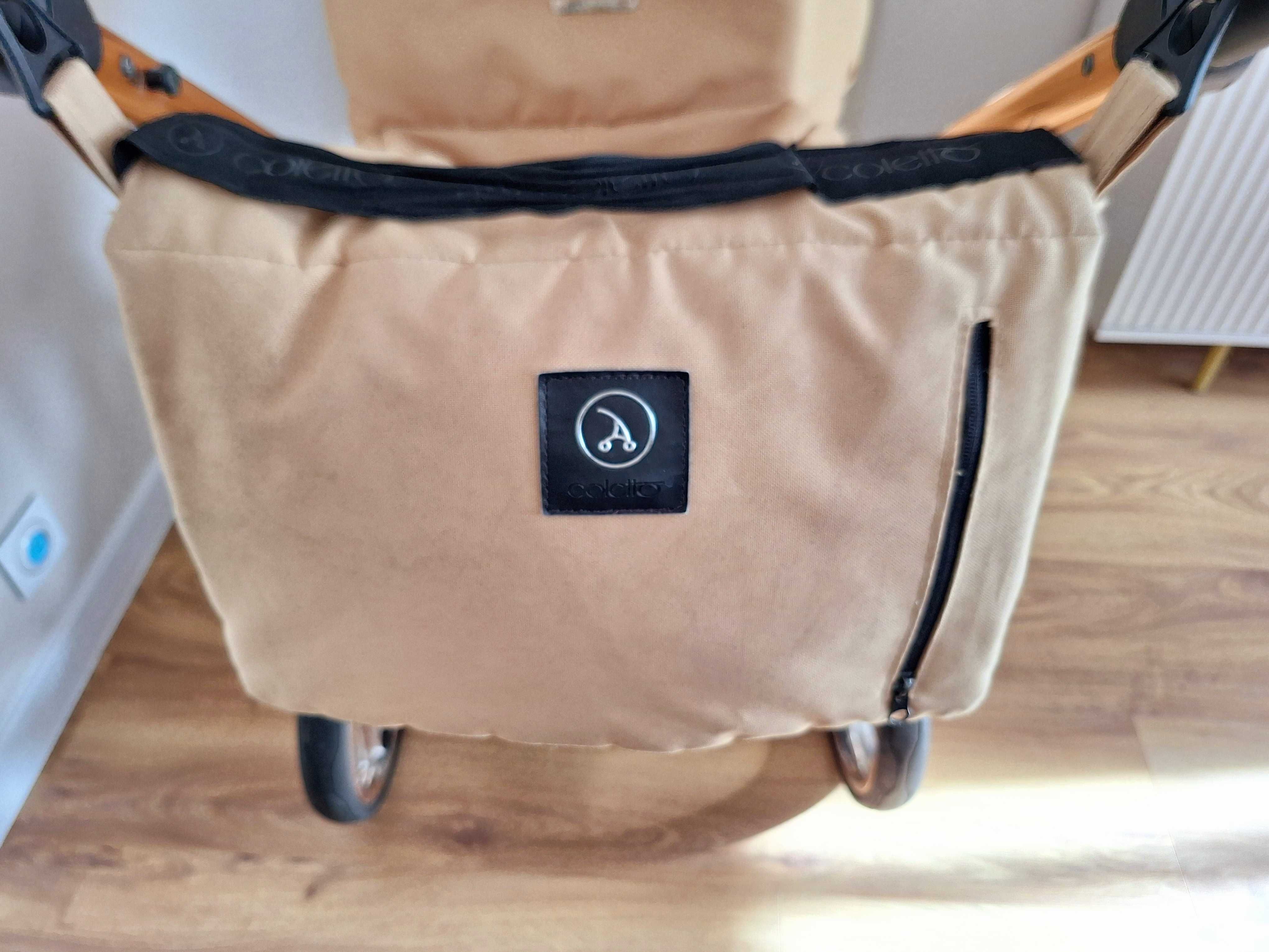 Wozek coletto fado 2 w 1 bezowy