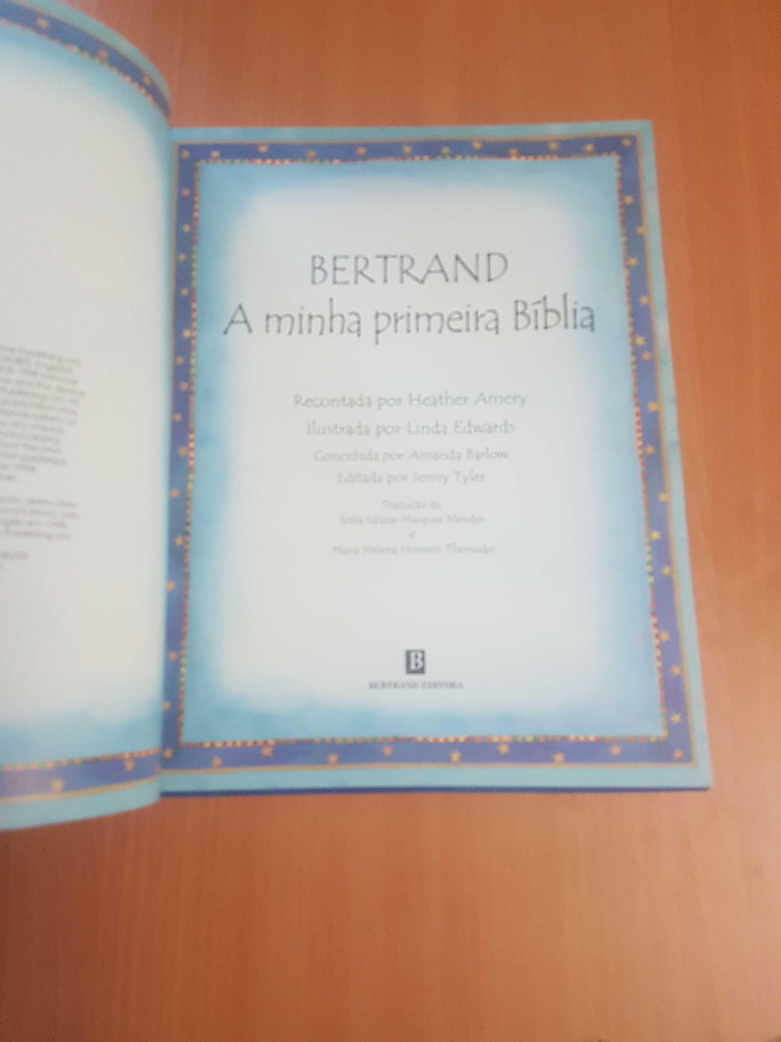 Livro A minha Primeira Bíblia Bertrand