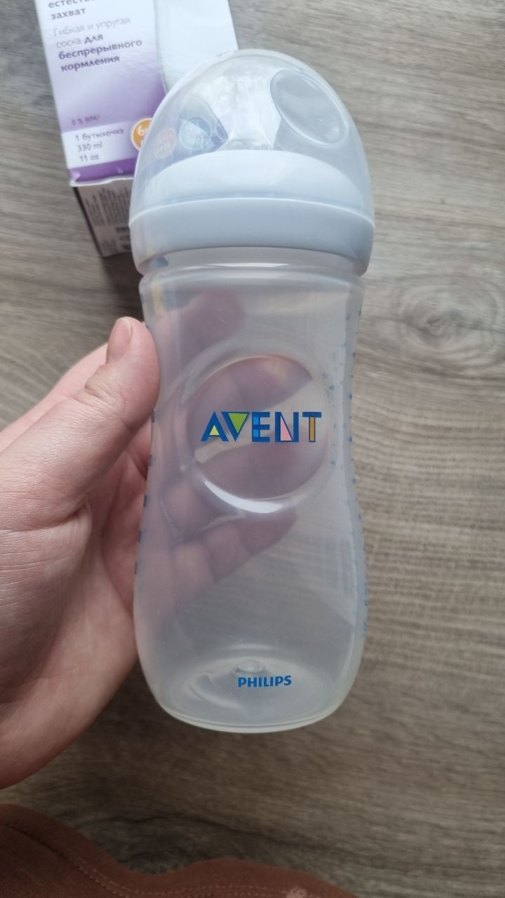 Пляшечка avent 6+