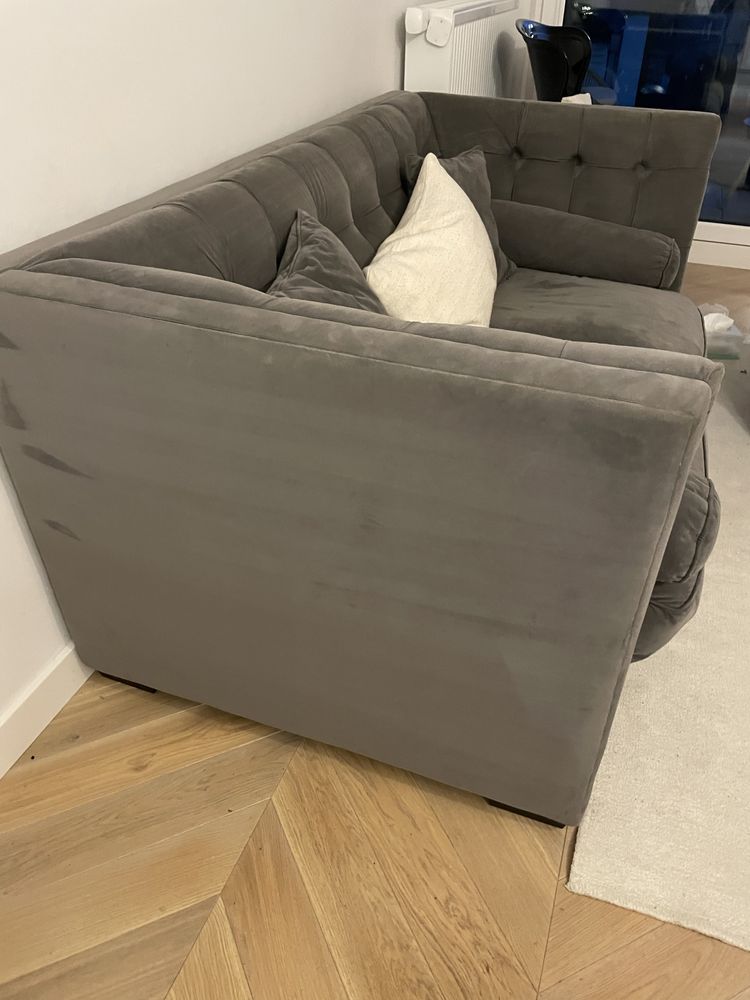 Sofa Mint Grey nierozkladana