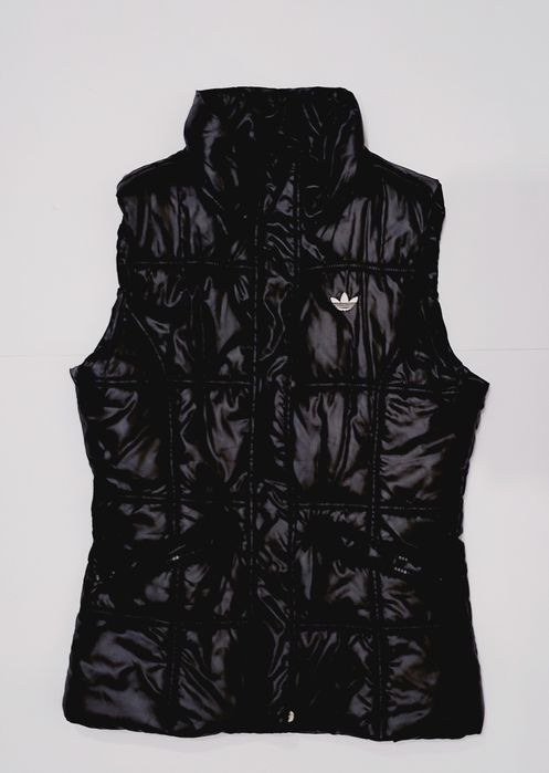 Czarna damska  kamizelka Adidas uk10 M