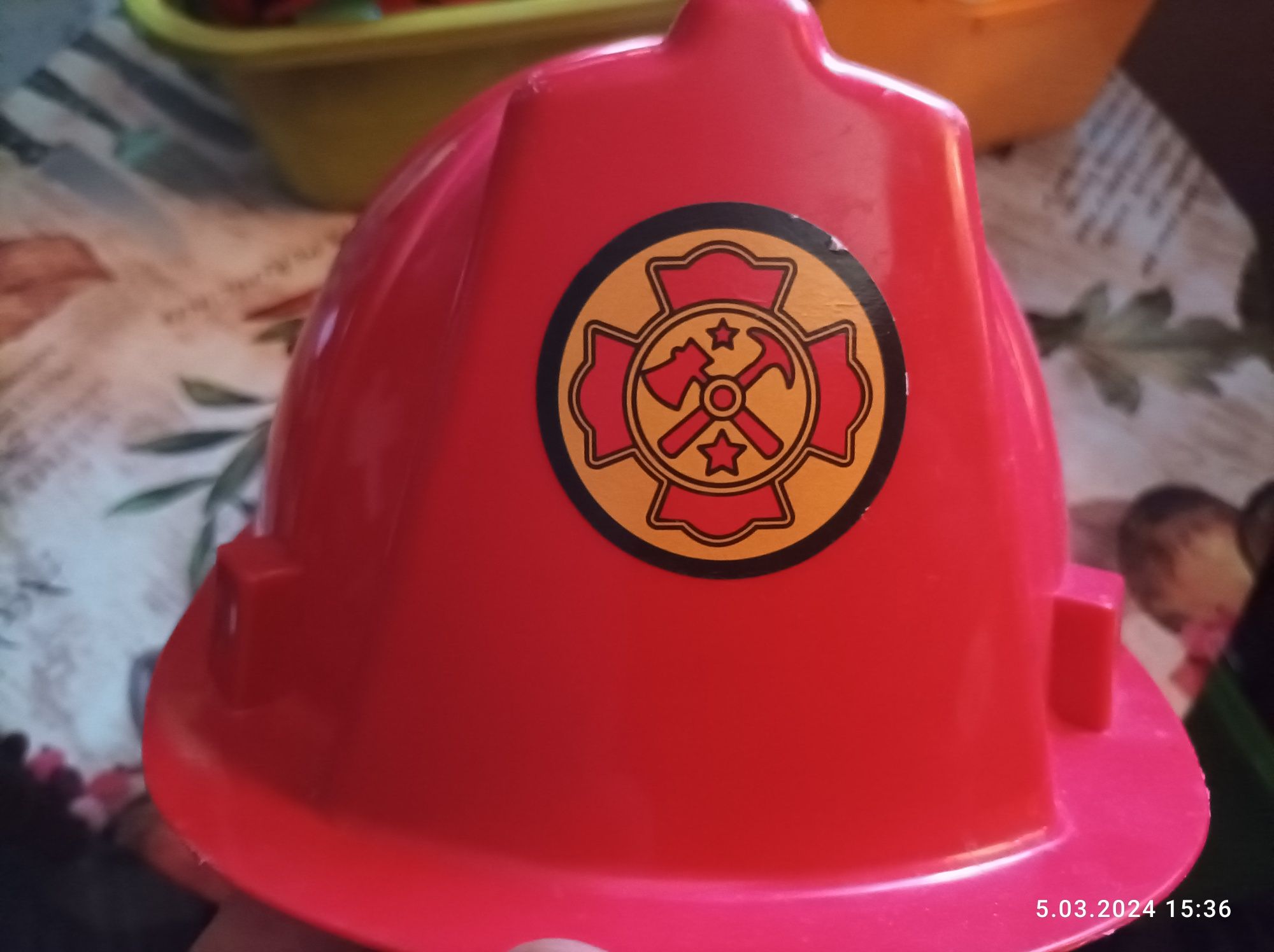 Hełm strażacki dla dzieci