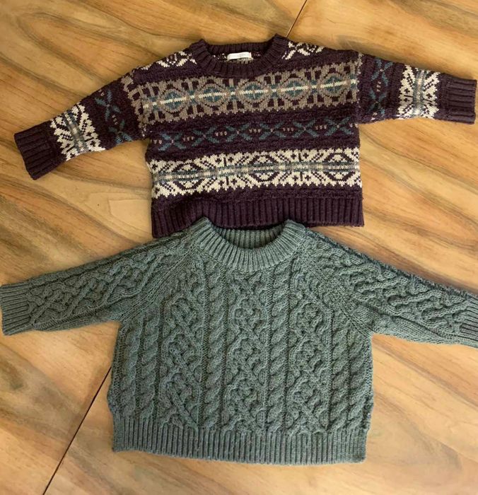 Светр Bien A Bien 18- 24 міс Шапка рукавиці  MONSOON 3-4 года.