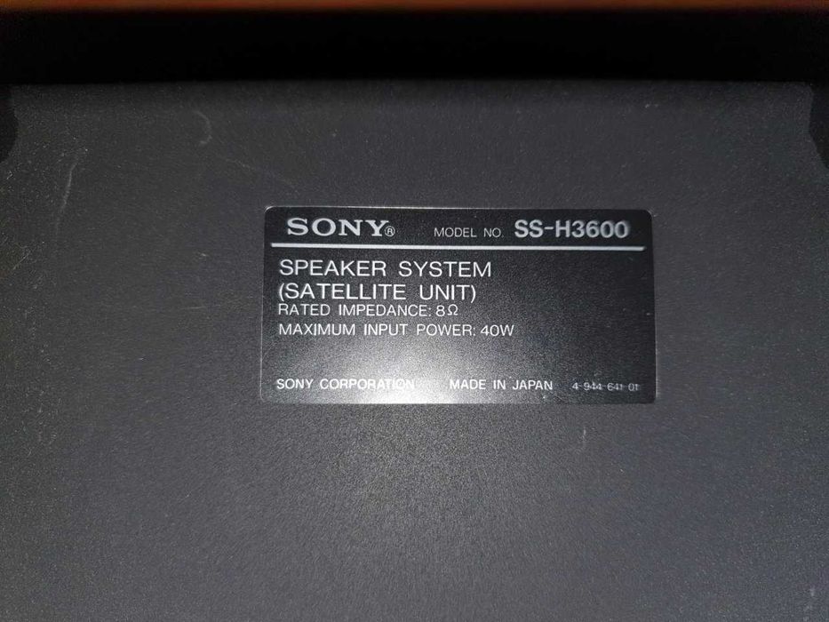 Kolumny Sony SS-H3600