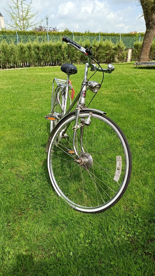 Rower DBS damski koła 28" retro vintagr damka  chrom