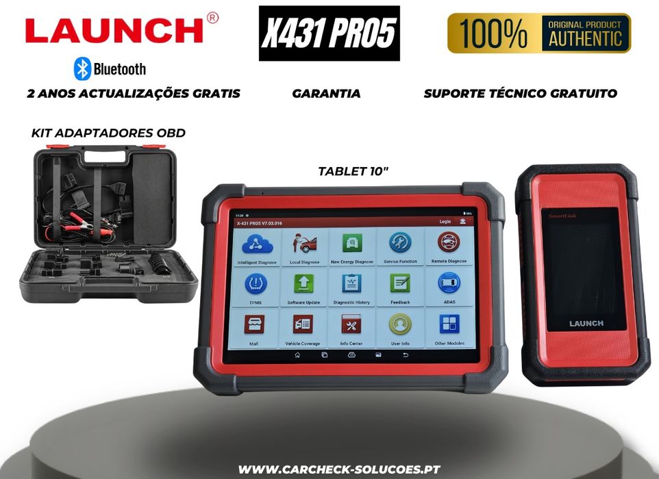 Launch X431 PRO5 SmartLink C 2.0 Maquina de Diagnóstico