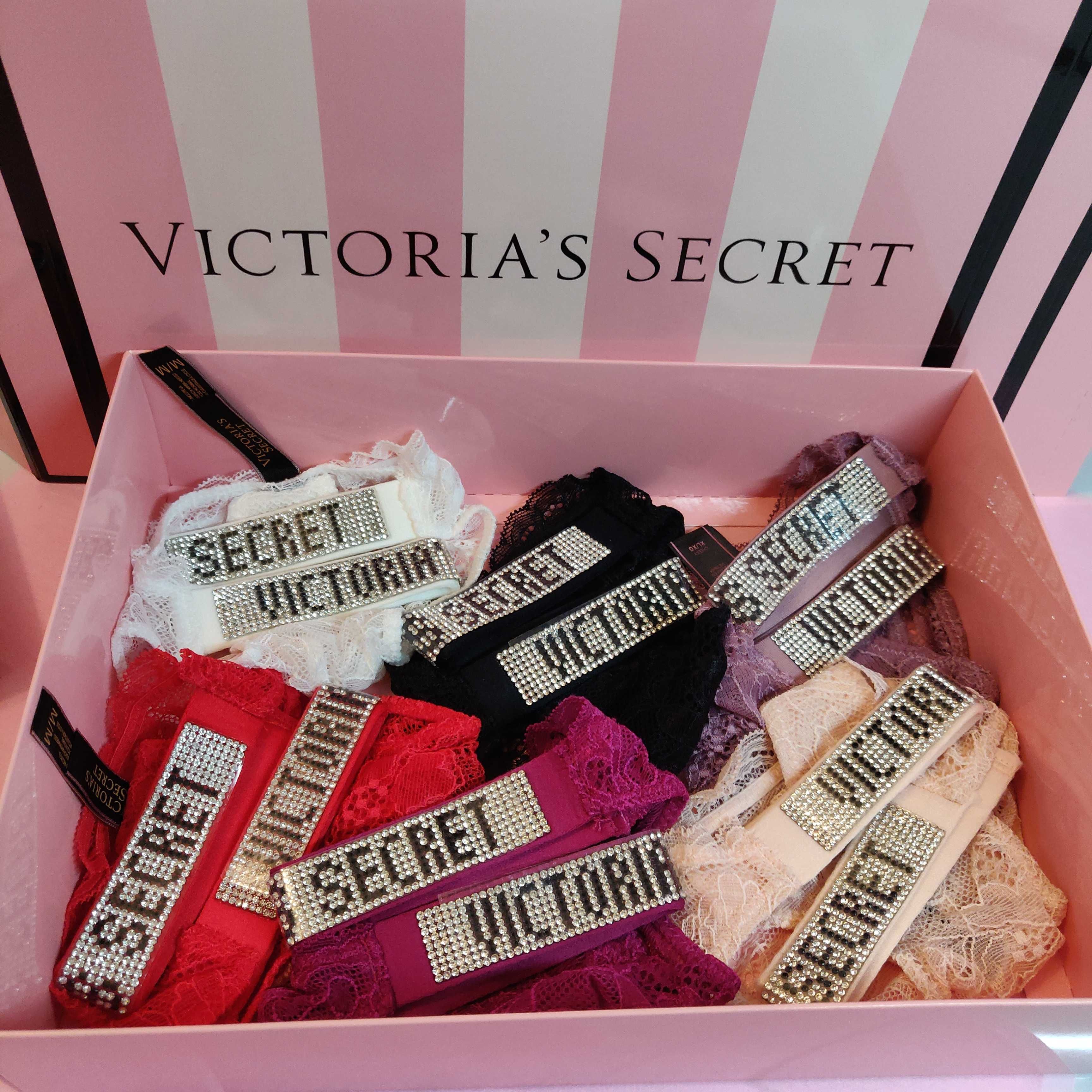 Распродажа Комплект Victoria's Secret Трусики Виктория Сикрет Набор