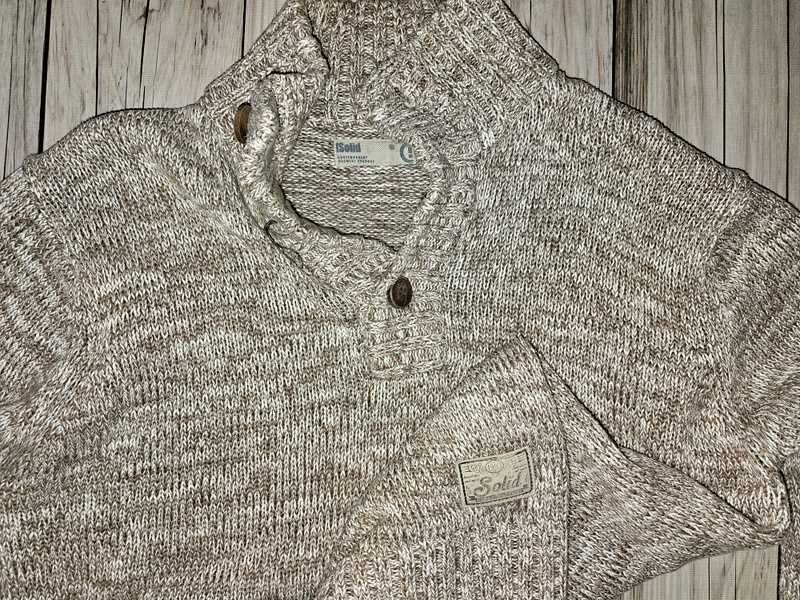 Sweter męski bawełniany Solid XL
