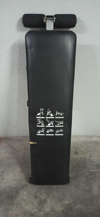 Banco de musculação DOMYOS BM490 + banco inclinado de oferta