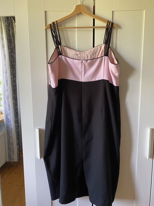 Elegancka wieczorowa sukienka okazjonalna wesele plus size 52/54