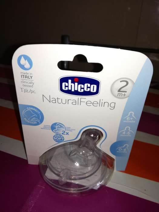 Tetina Chicco NaturalFeeling 2m+ NOVA