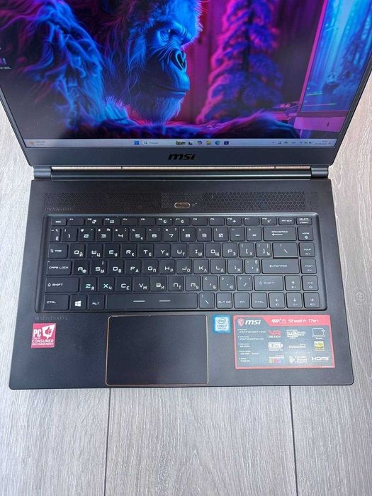 15,6ʼʼ144Гц MSI GS65 Stealth Thin 8RF/GTX 1070 8gb/SSD-512gb/RAM-16gb