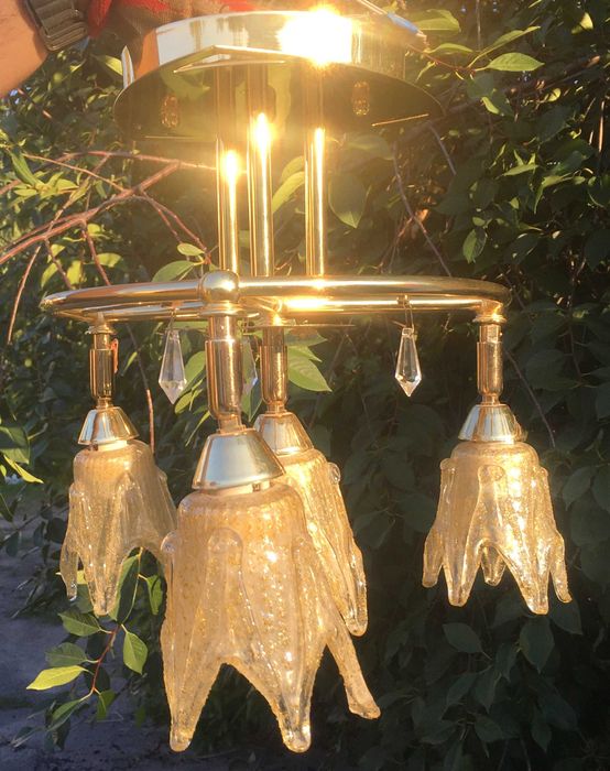 Люстра стельова "Тюльпани"