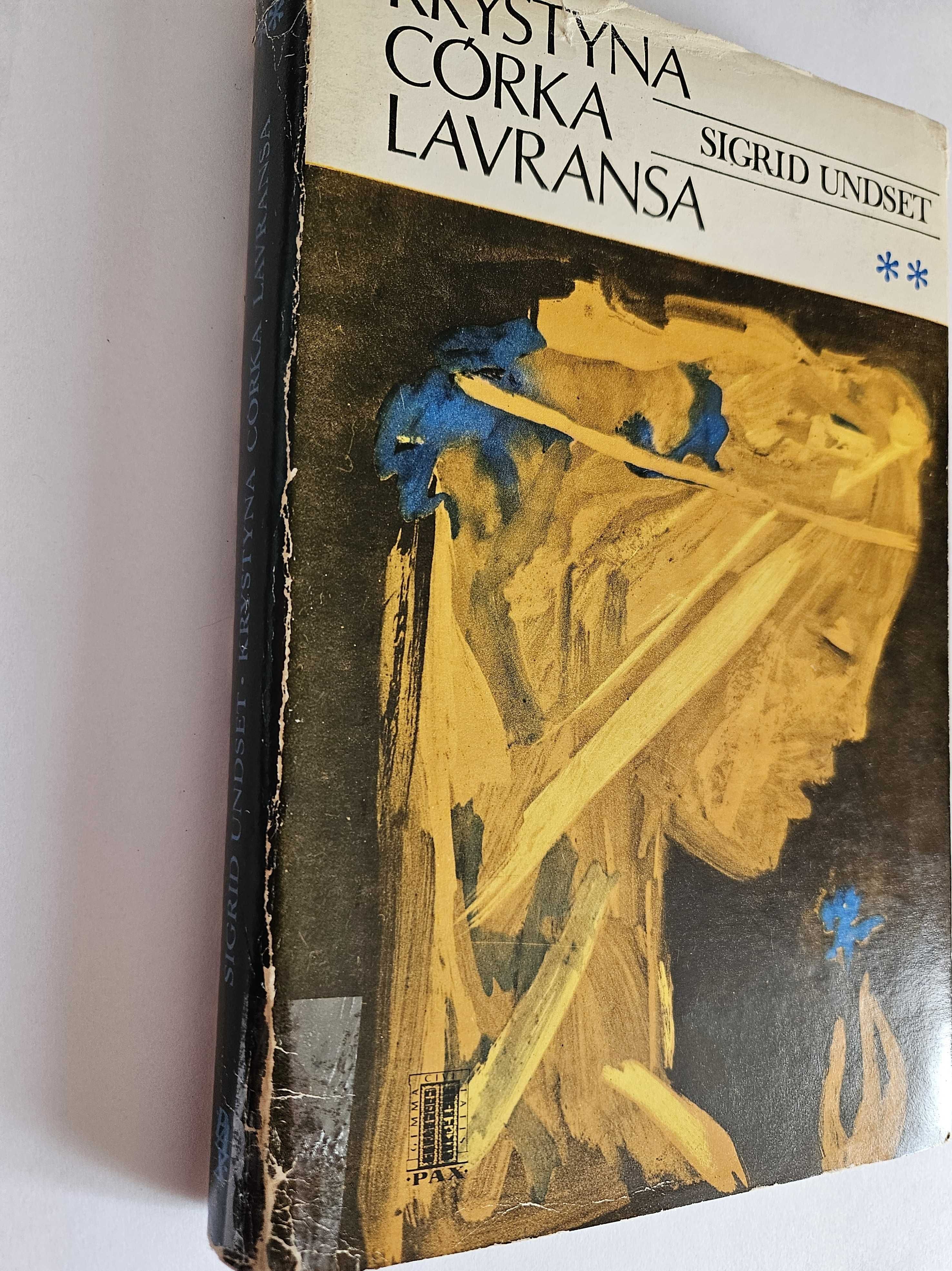 KRYSTYNA córka LAVRANSA. ŻONA - Tom 2 - Sigrid Undset - 1972