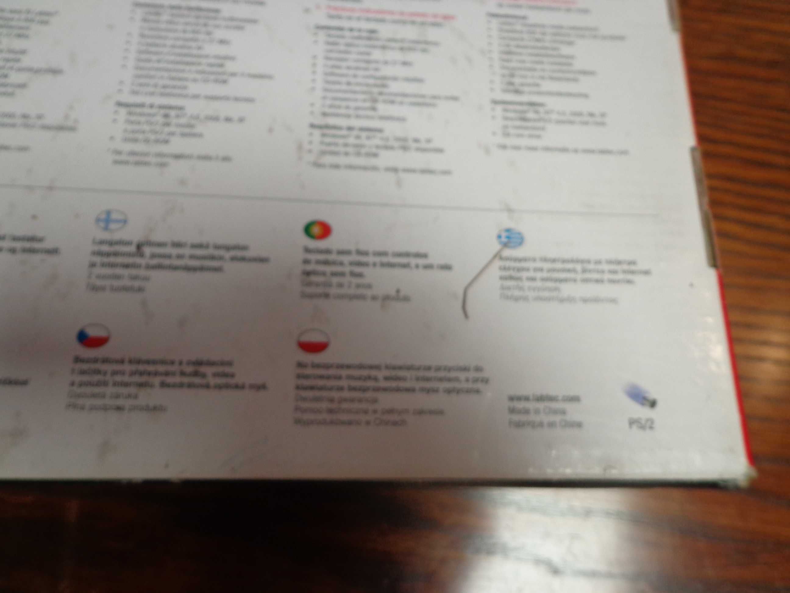 klawiatura i mysz bezprzewodowa Labtec Media Wireless Desktop