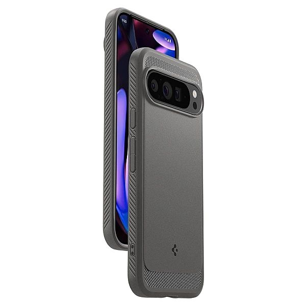 Spigen Rugged Armor Google Pixel 9 Pro Xl Marble Grey