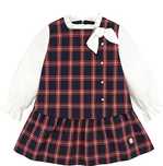 Vestido Pili Carrera Xadrez nOvo com etqiueta