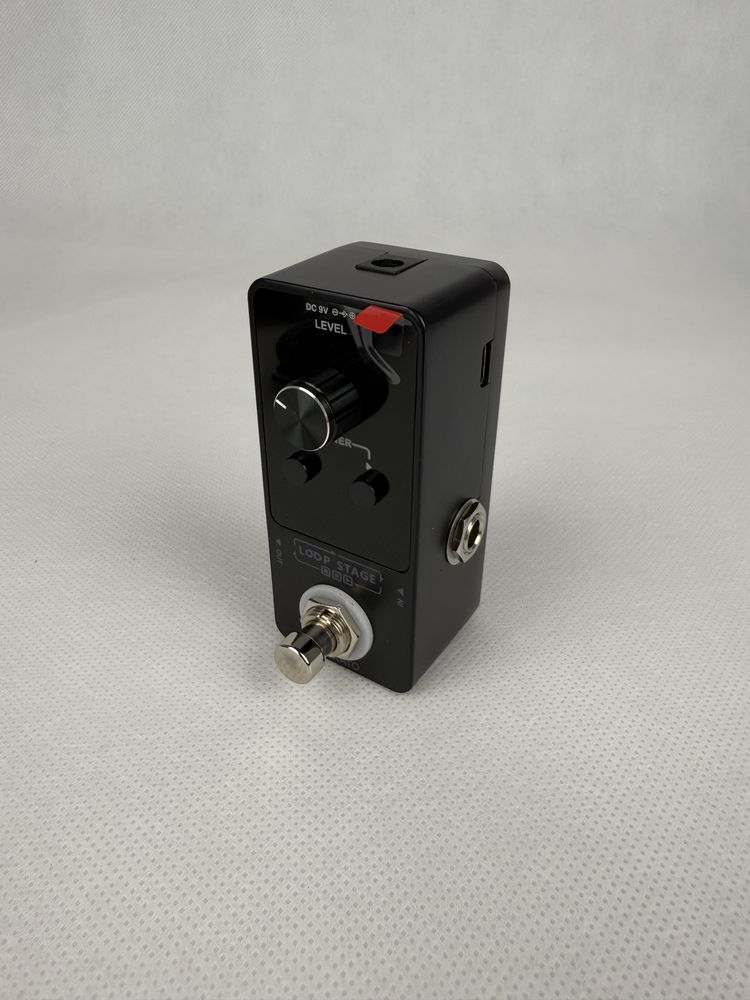LEKATO M00775A LOOPER PRO tuner gitarowy 9 ścieżek 40 min nagrań USB