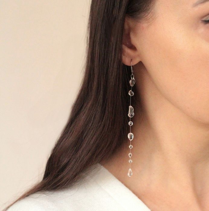 Сережки-краплі води