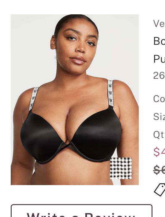 Victoria’s Secret Bombshell Shine Strap 38D — новий, оригінал зі США!