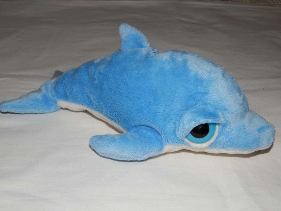 Мягкая игрушка голубой дельфиненок. TM Finny.